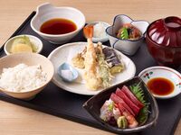 お刺身＆天ぷら定食