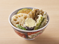 野菜天丼