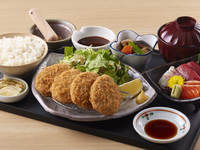 힐레카츠 & 생선회