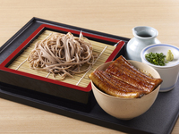 Soba and small eel bowl set