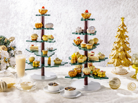 12/24,25限定 パンが主役のアフタヌーンティー「ホワイトクリスマス」