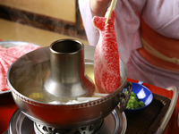 Dinner: Hiyama Shabu-Shabu Course