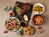 【Christmas Take Out】 Christmas Take Out Menu Roast Beef with Seafood Chowder  ( For 4～6 Persons )