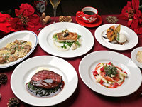 [Officially Guaranteed Lowest Price] Christmas-exclusive dinner course – a luxurious dining experience featuring lobster, caviar, and roast Hita beef. Perfect for enjoying with someone special. Exclusively on our site: includes celebratory sparkling wine.