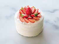 【Take Out】 Strawberry Shortcake (Whole) 12cm