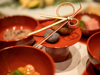First-eating ceremony meal