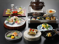 A special kaiseki meal from Shimogamo Charyō, presented by Urakawa Town