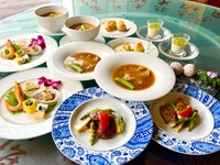 《12月～》◆5,980円(税込)特選ランチコース◆豪華フカヒレ･鮑･名物担々麺入り（料理個々盛り・平日限定 ）