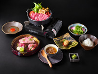 【ランチ限定：和牛会席コースすきやき・肩ミスジ】