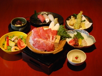 11月24日から【ご接待/ご会食】一人一鍋　神戸牛すき焼き会席コース　（全7品）2時間飲み放題付9500円