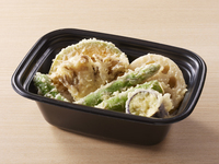 【takeout】 Vegetable Tempura Donburi
