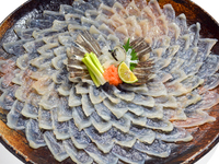 完全予約限定！ふぐ刺しセット　（3〜4人前）