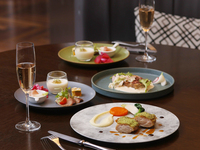 12月・1月・2月】選べるメインディッシュ+Buffet  スパークリングワイン付き　（時間無制限）