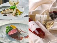 👑11月限定【ALL】乾杯酒含むペアリングワインをプレゼント！メインはイサキと国産牛フィレ肉のローストなどのワンランク上の贅沢コース全5皿(SPECIAL LUNCH)