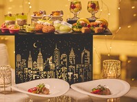 【10月平日ディナー限定】キャンドル装飾付半個室料無料＆乾杯酒プレゼント！＜16時～限定＞平日『イブニングハイティー』世界三大珍味をはじめとする至福の数々！マリアージュフレールもお替り自由