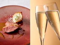 12月限定☆乾杯酒プレゼント！　旬の食材を使った前菜や肉料理＆魚料理など Wメインディナー全5品～CHEF'S SELECTION～