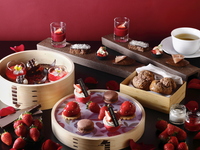 京都産いちご＆チョコレートアフタヌーンティー【THE GARDEN BAR】