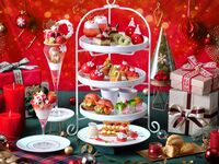 11月限定10%OFF【平日】真っ赤ないちごのクリスマスアフタヌーンティー